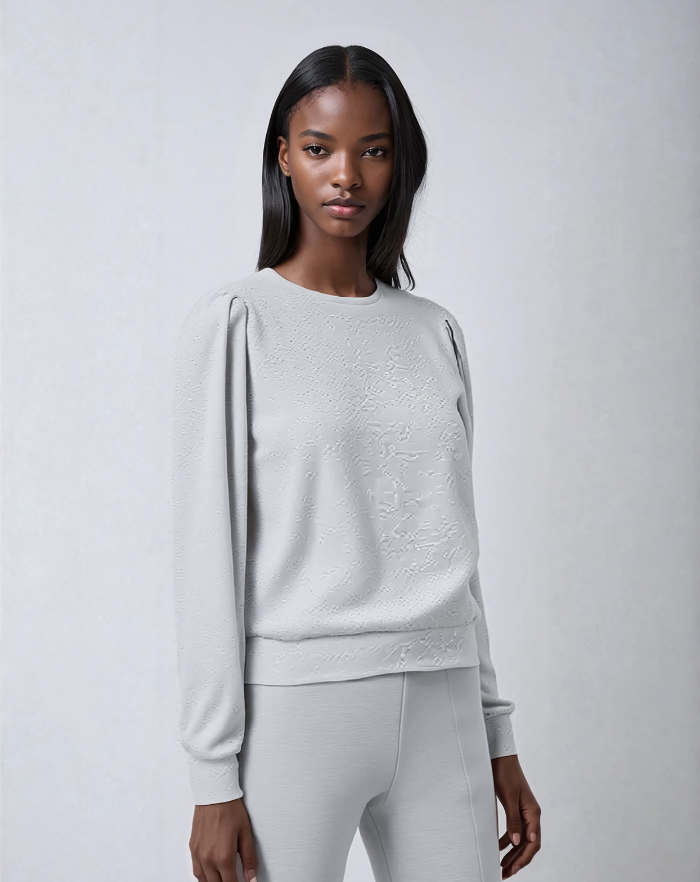 NOLA™ | CROPPED SWEATSHIRT GREY